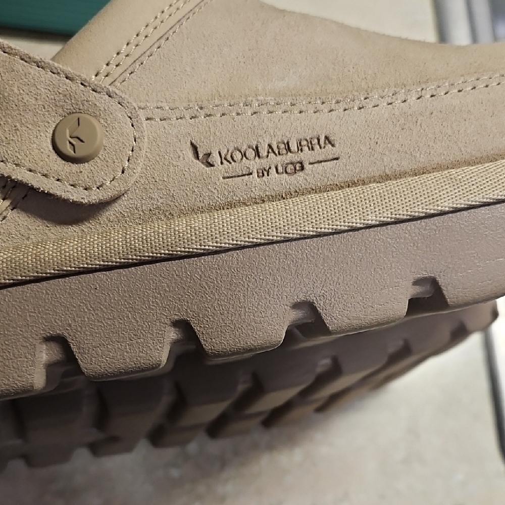 Koolaburra By UGG Beige Suede Slingback Clogs - Picture 4 of 6